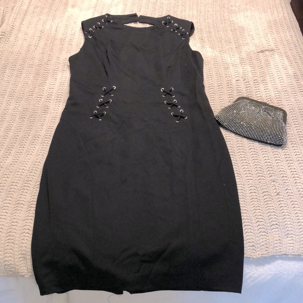 Cache | Bodycon black party dress